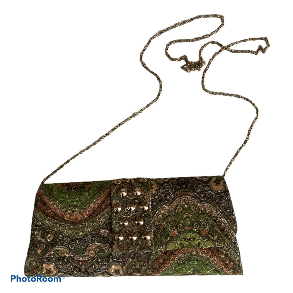 Unique green handbag - Picture 1 of 8
